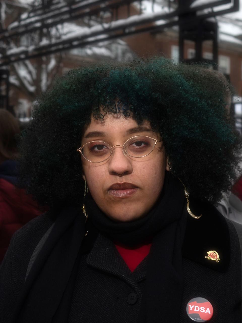 Pamela, 22, student at Cooper Union:  “Things are getting more urgent.”