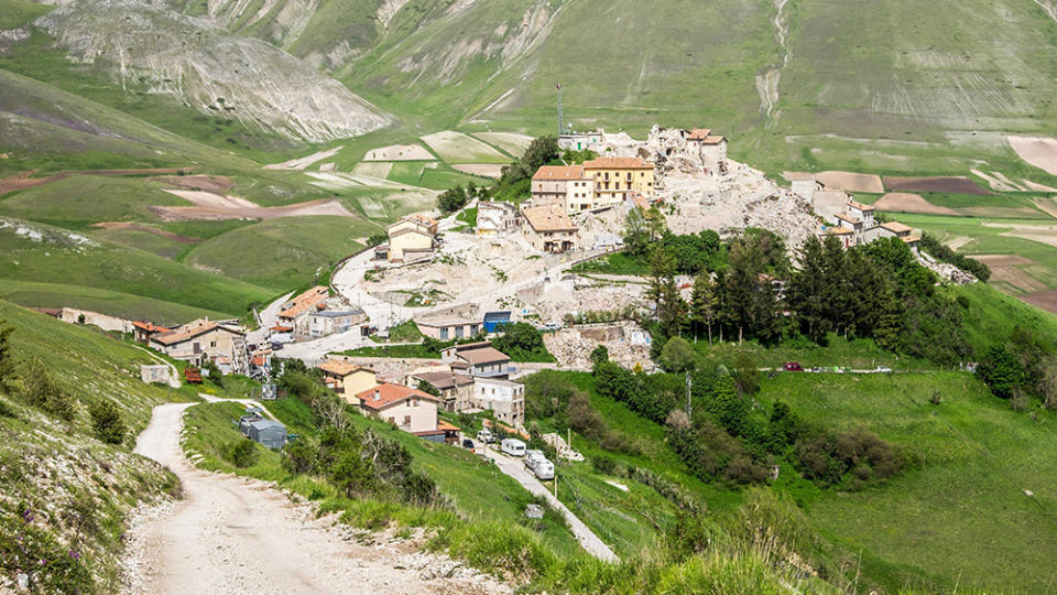 Italy's Castelluccio di Norcia post 2016 earthquake