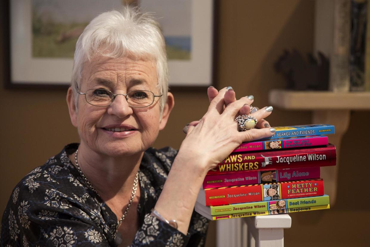 Jacqueline Wilson: Getty