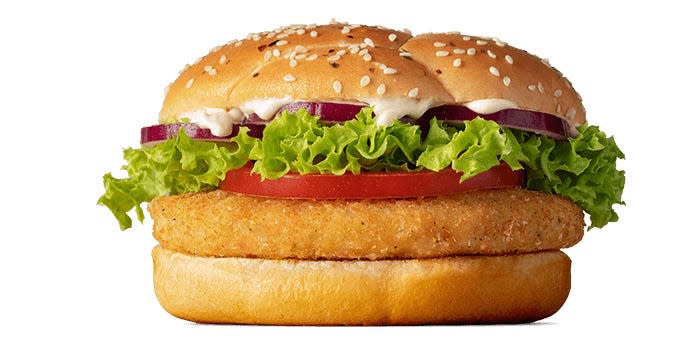 McVeggie Burger New Zealand