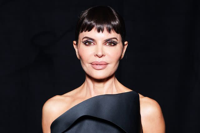 <p>Pascal Le Segretain/Getty</p> Lisa Rinna attends the Mugler Womenswear Fall/Winter 2024-2025 show as part of Paris Fashion Week on March 3, 2024.