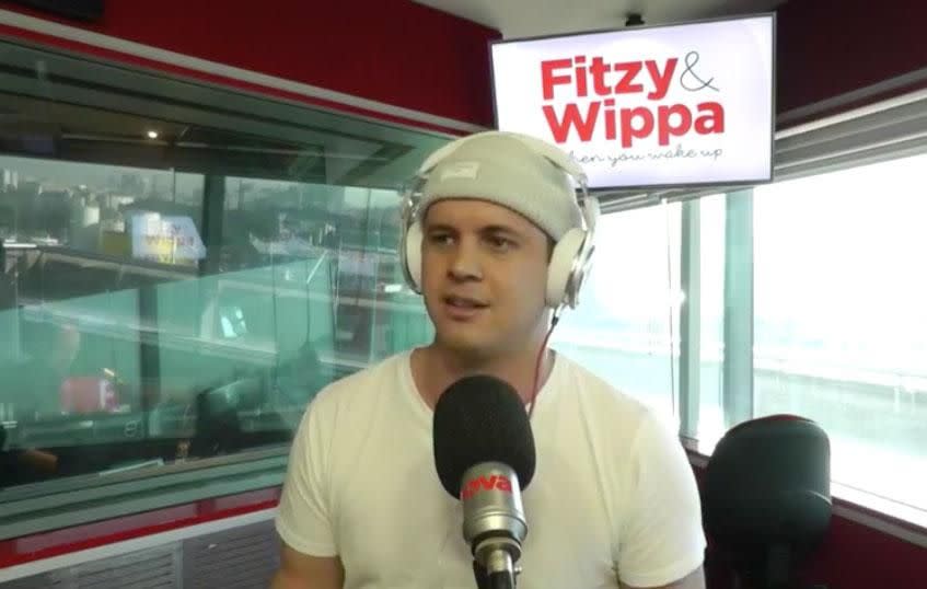 The former Home and Away star appeared on Nova 96.9 FM's Fitzy and Wippa show on Monday morning. Source: Nova FM