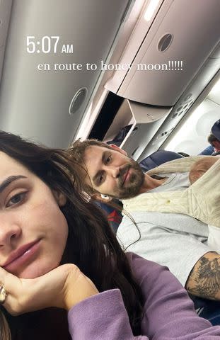 Nick Viall and Natalie Joy Share Plane Selfies with Baby Daughter River ...