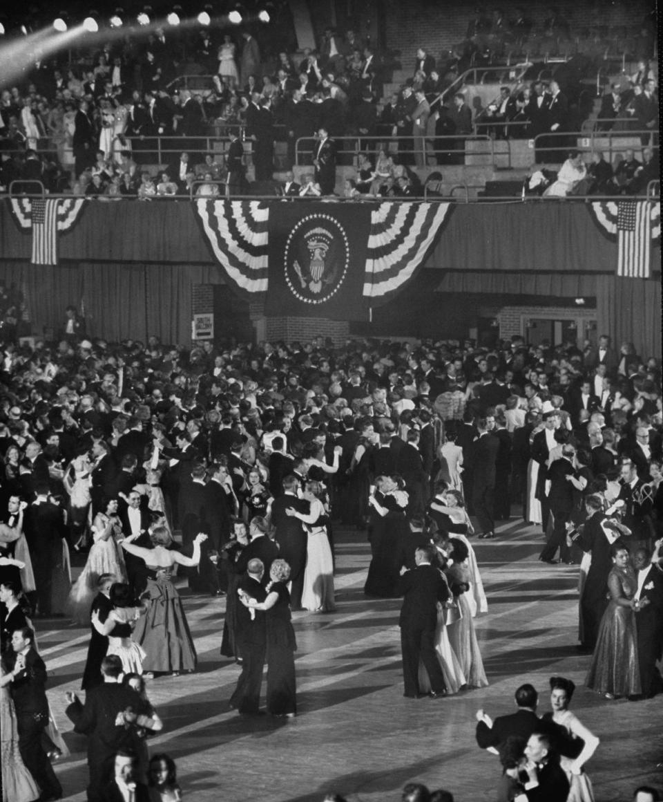 <p>When Truman celebrated his second term in 1949, the President went all out for his inaugural ball. The event ended up breaking records for its expensive bill.</p>