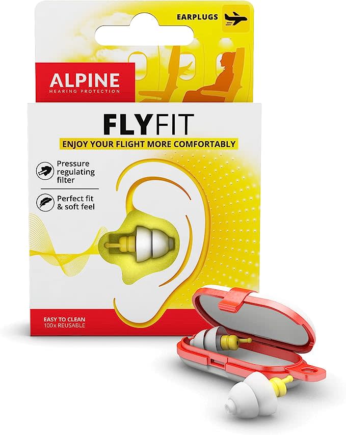 Alpine earplugs box and sample