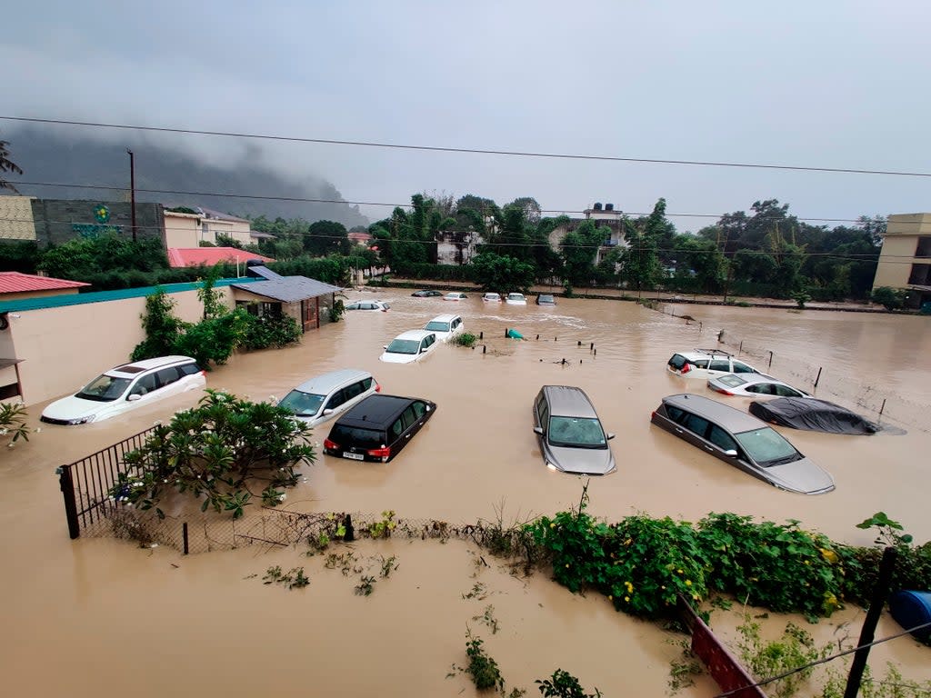 India Floods (ASSOCIATED PRESS)