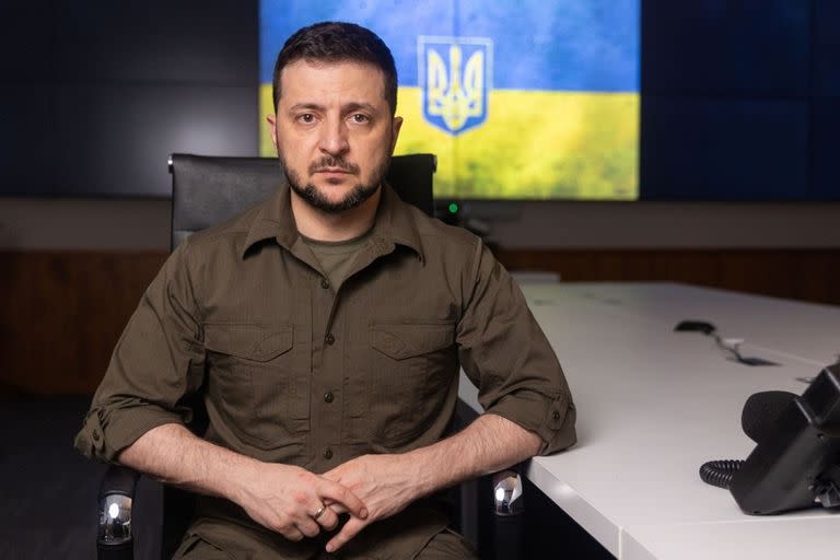 El presidente de Ucrania, Volodimir Zelensky