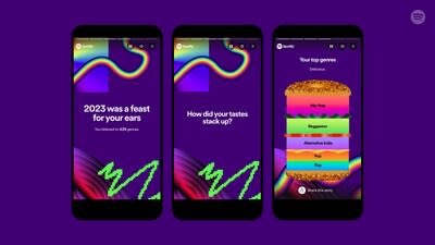 Spotify unveils 2023 Wrapped user experience