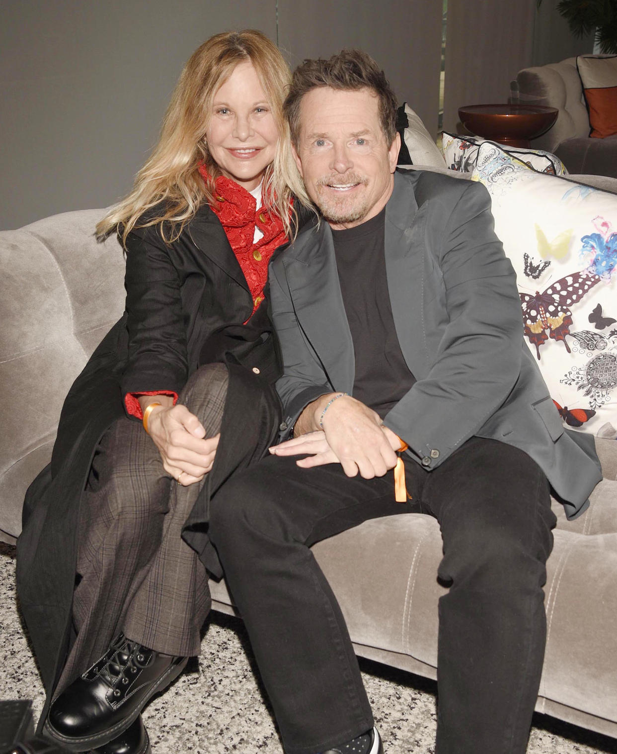 Meg Ryan and Michael J. Fox at a special screening of his documentary 