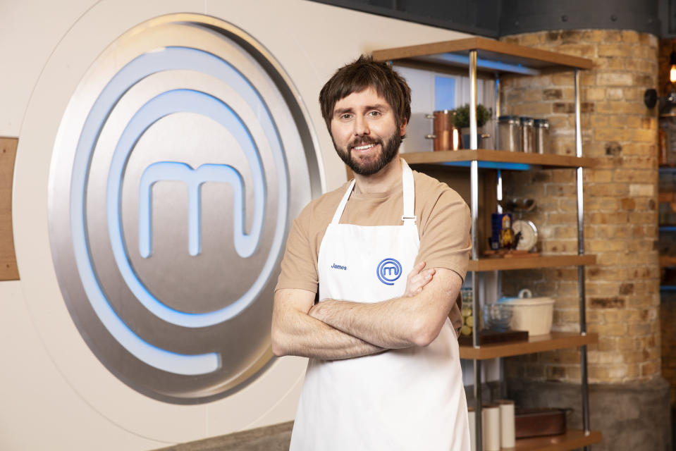 Celebrity Masterchef S18,Heat 1,James Buckley,**STRICTLY EMBARGOED NOT FOR PUBLICATION UNTIL 00:01 HRS ON TUESDAY 25TH JULY 2023**,Shine TV,Production