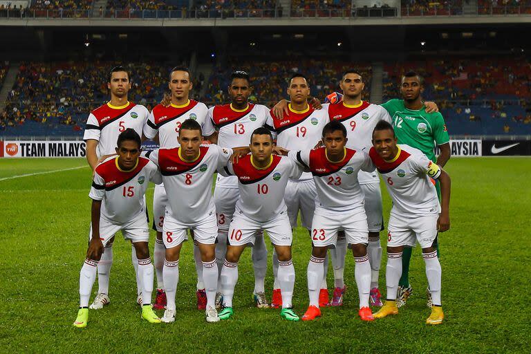 El seleccionado de Timor Oriental, que fue eliminado rápidamente tras dos goleadas