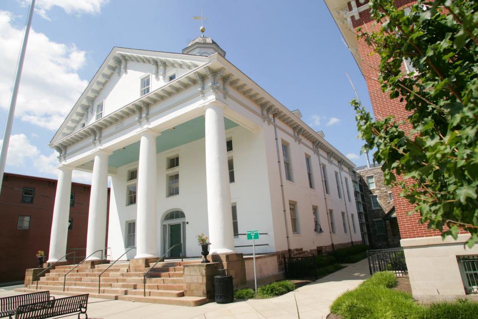 The historic Hunterdon County Courthouse.