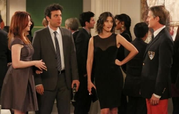 Cobie plays Robin in How I Met Your Mother. Source: Supplied.