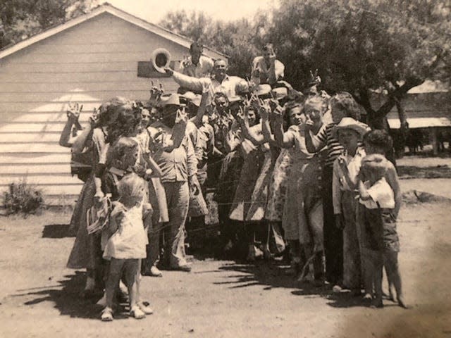 The 1933/34 reunion in Anson.