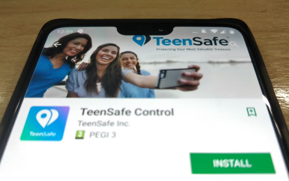 The TeenSafe app