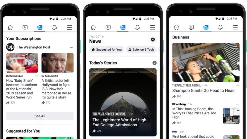 Facebook is getting rid of its News Tab. Facebook