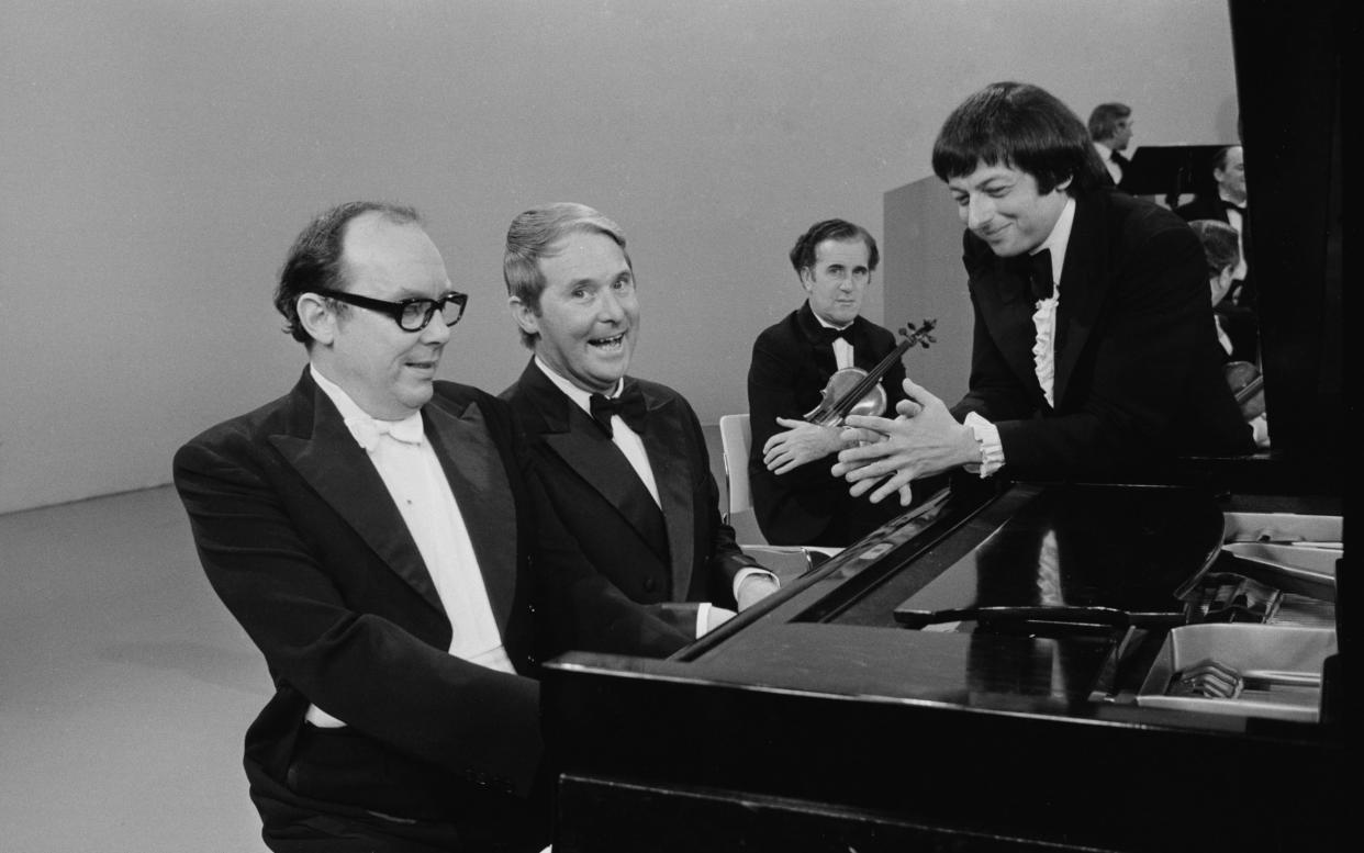 Mr. Preview: Morecambe and Wise's famous sketch with pianist André Previn - Radio Times