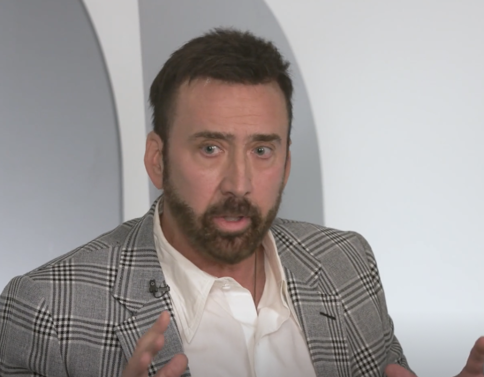 Nicolas cage on &#x002018;The Hollywood Reporter&#x002019;s actors roundtable (THR)