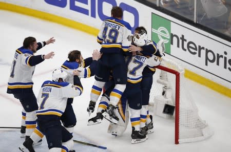 NHL: Stanley Cup Final-St. Louis Blues at Boston Bruins