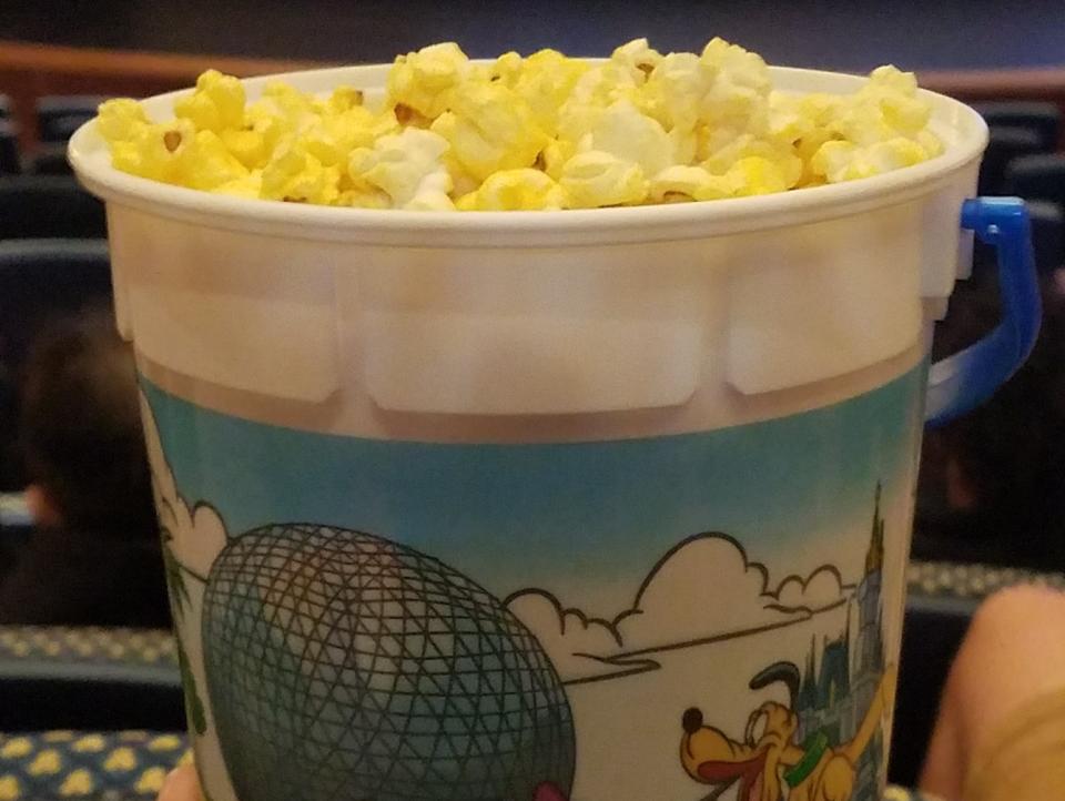 Disney World popcorn