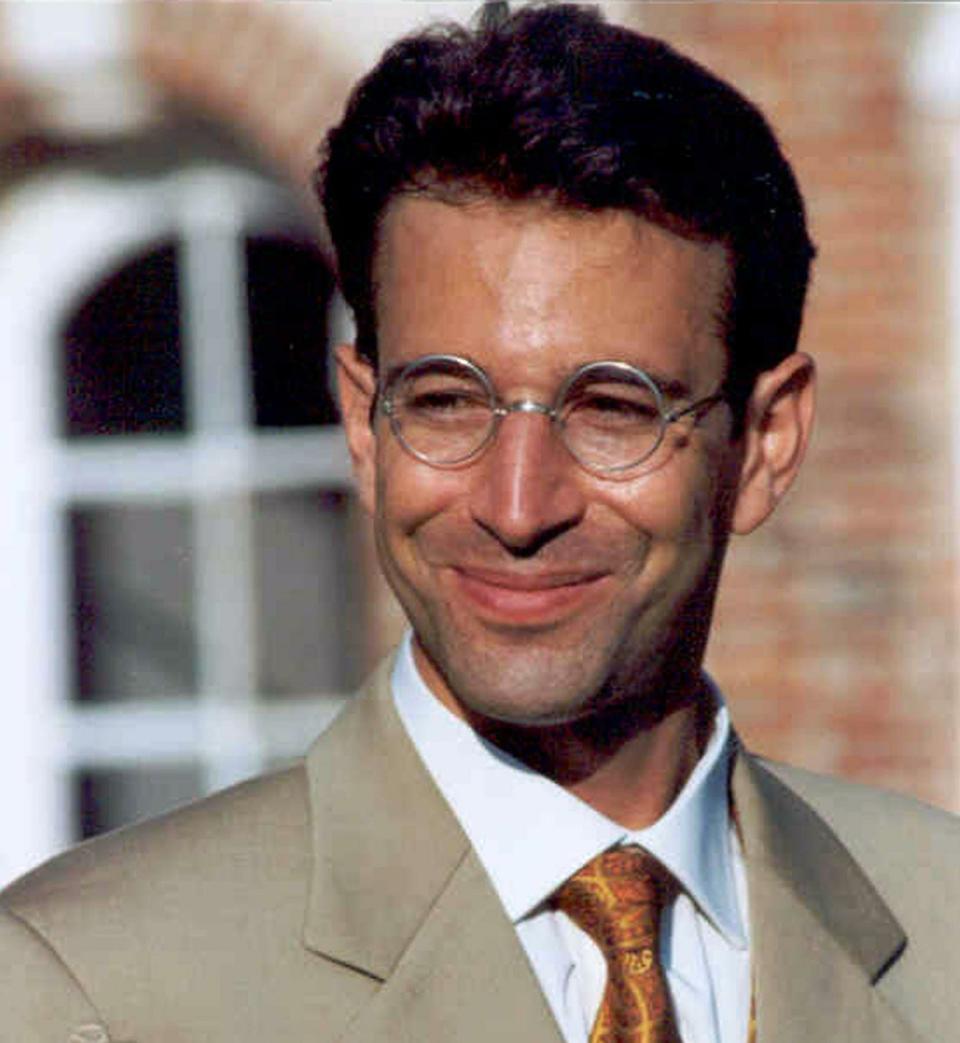 This is an undated file photo of Wall Street Journal reporter Daniel Pearl who disappeared in the Pakistani port city of Karachi January 23, 2002 after telling his wife he was going to interview an Islamic group leader. The wrong men were convicted of murdering US reporter Daniel Pearl, who was kidnapped and beheaded in Pakistan in 2002, and US officials stood in the way of the real murdered being brought to justice for the grisly crime, a report released on January 20, 2011 says. British-Pakistani Omar Sheikh and three other men who were convicted of killing Pearl were not even present when the Wall Street Journal reporter was murdered, says the Pearl Project report, which was led by Pearl's friend and former colleague, Asra Nomani.