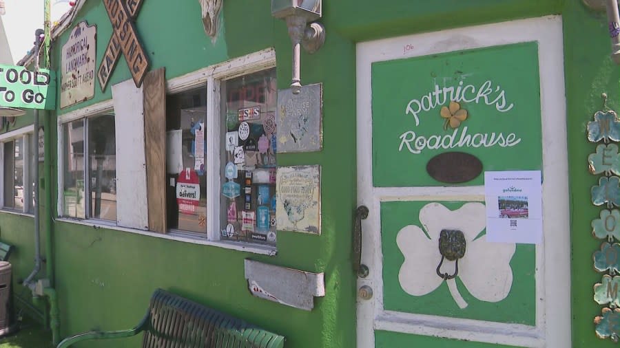 Patrick's Roadhouse diner has been serving American classic comfort food to locals and celebrities since 1973. (KTLA)