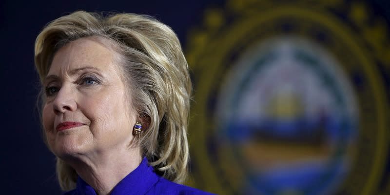 U.S. Democratic presidential candidate Hillary Clinton listens to a question from the audience during a community forum about substance abuse in Keene, New Hampshire August 11, 2015. REUTERS/Brian Snyder/