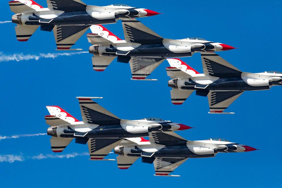 The 2023 Orlando Air Show at Orlando Sanford International Airport.