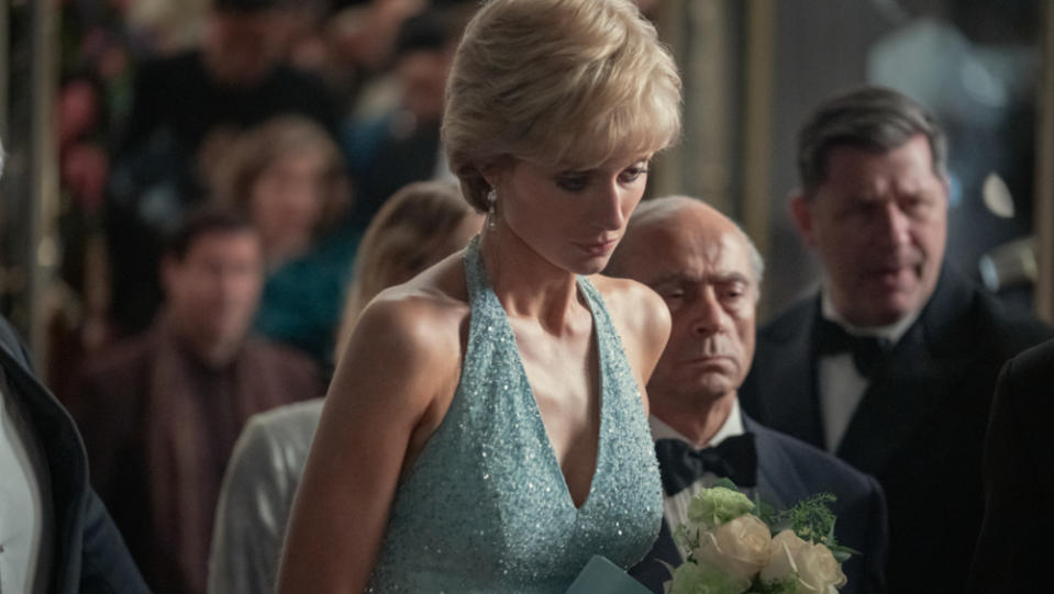 Elizabeth Debicki as Princess Diana in ‘The Crown’ (Courtesy of Netflix)