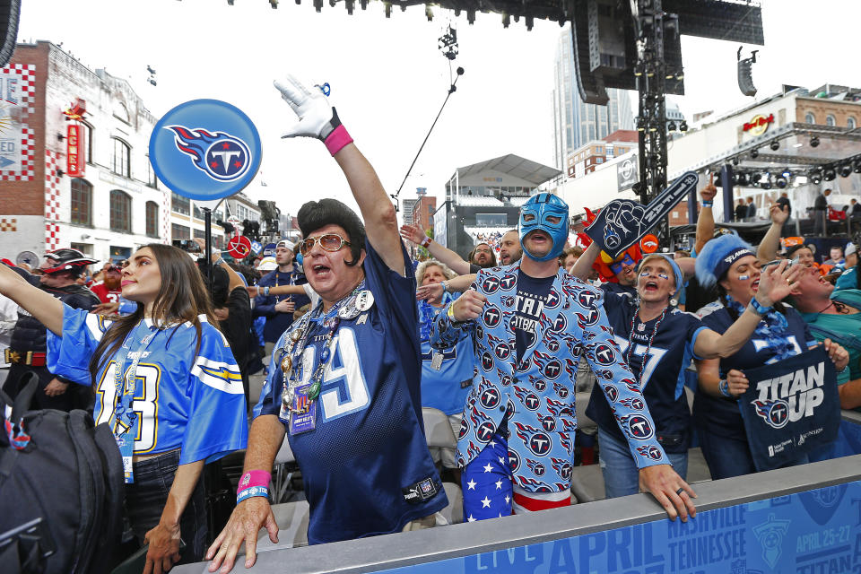 Wild NFL Draft Fans