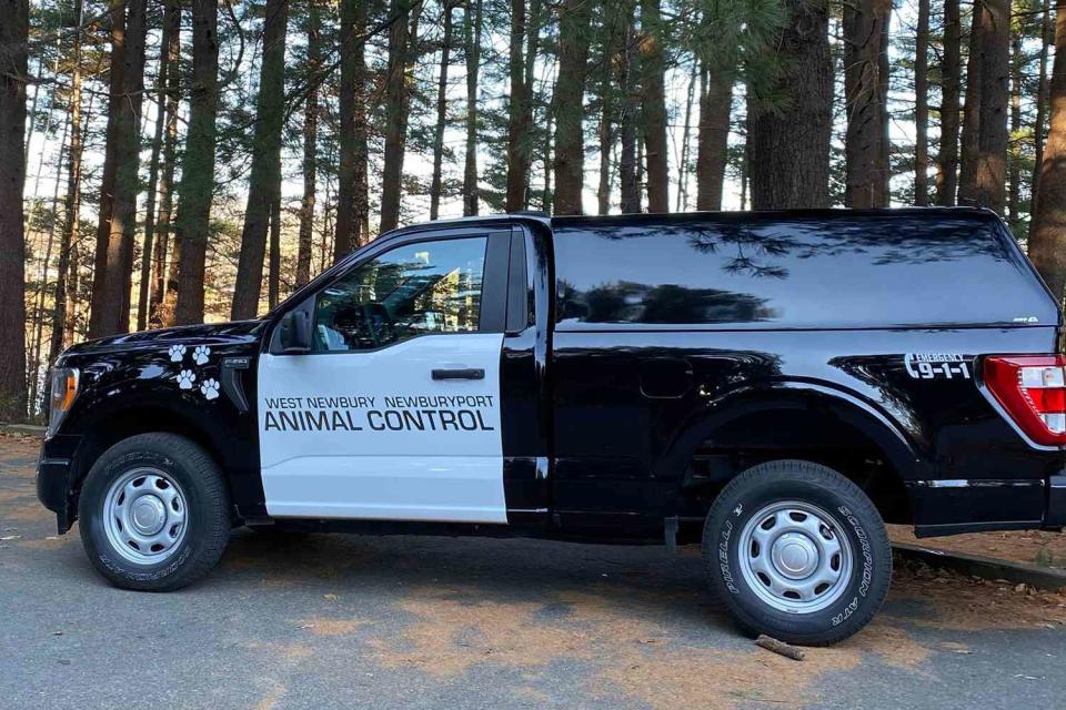 <p>west newbury animal control/Facebook</p> West Newbury Animal Control Vehicle