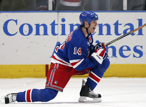 Brendan Shanahan  Rangers hockey, New york rangers, Nhl players