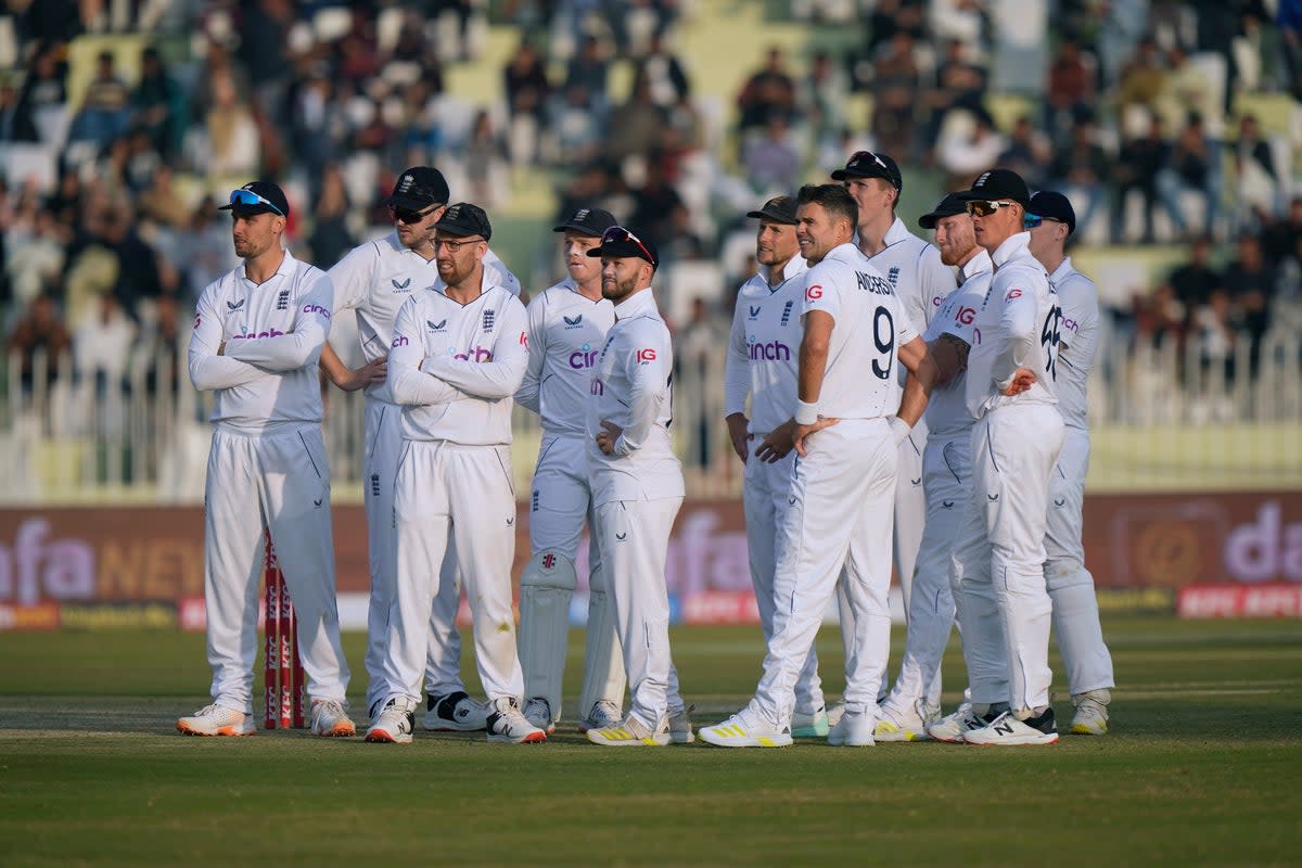 Pakistan successfully navigated their way to the end of play without a wicket falling on day two (Anjum Naveed/AP) (AP)