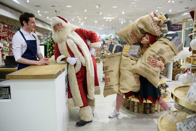 Selfridges department store launches its Christmas shop