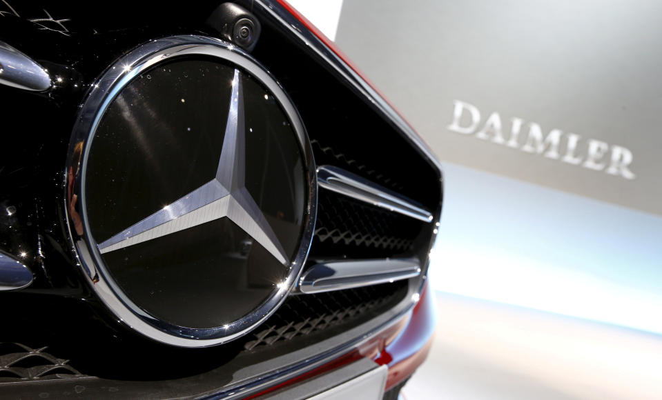 The company that makes Mercedes cars has stopped trading with Iran because of US sanctions (Getty)