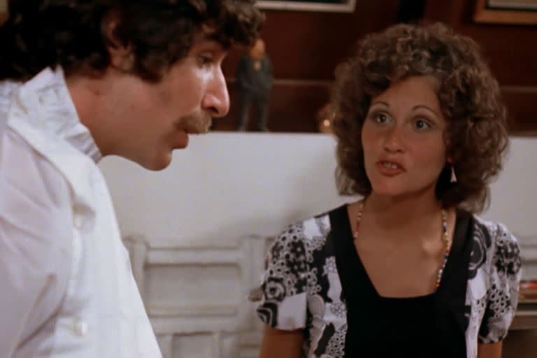 Harry Reems y Linda Lovelace, en una escena de Garganta profunda