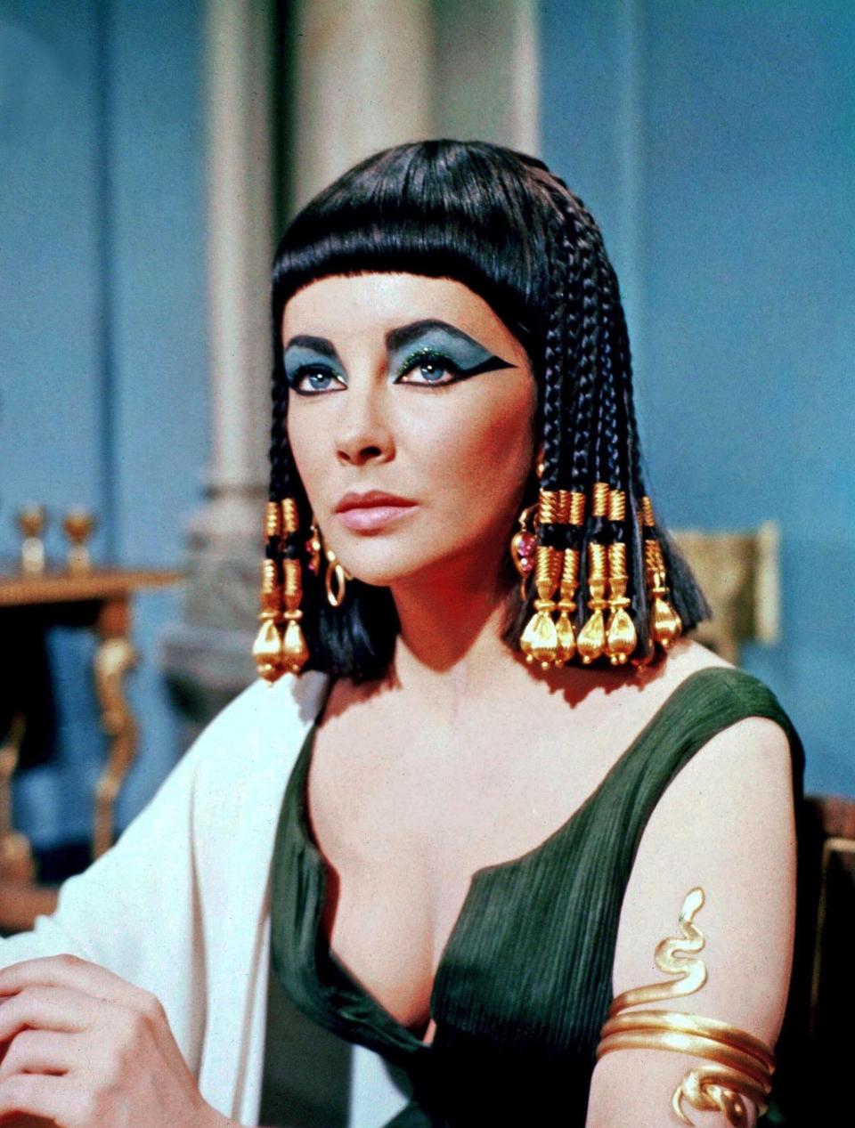 Elizabeth Taylor as Cleopatra in the 1963 film -  Film Stills