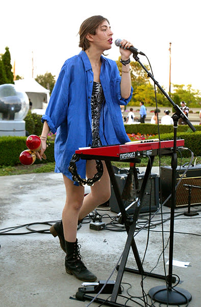 Performing at the Rock And Roll Hall of Fame in 2009