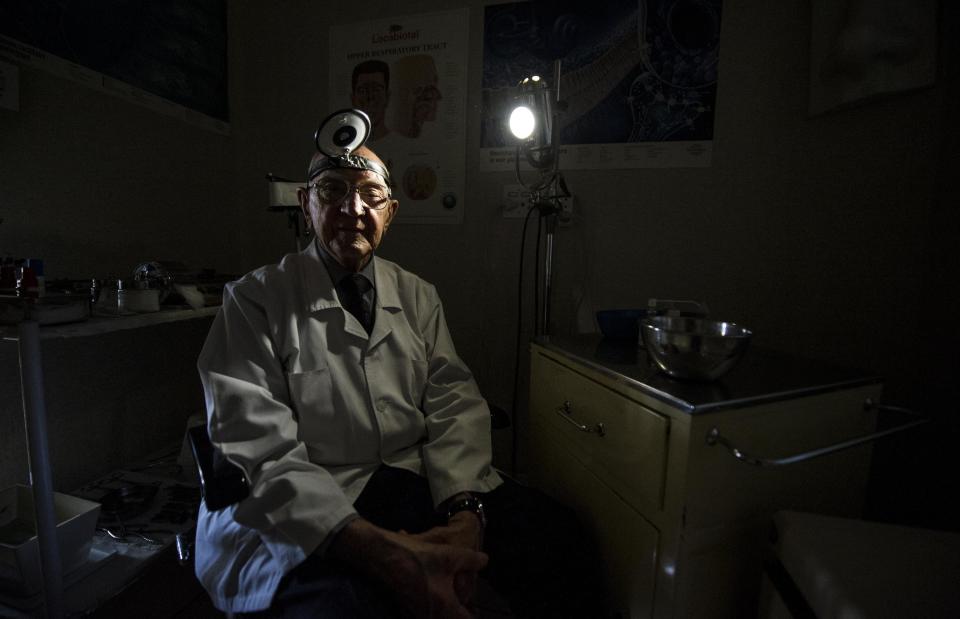 Dr. John Callaghan is the oldest ear, nose and throat specialist in Pretoria, South Africa. He turned 90 on Aug. 12.