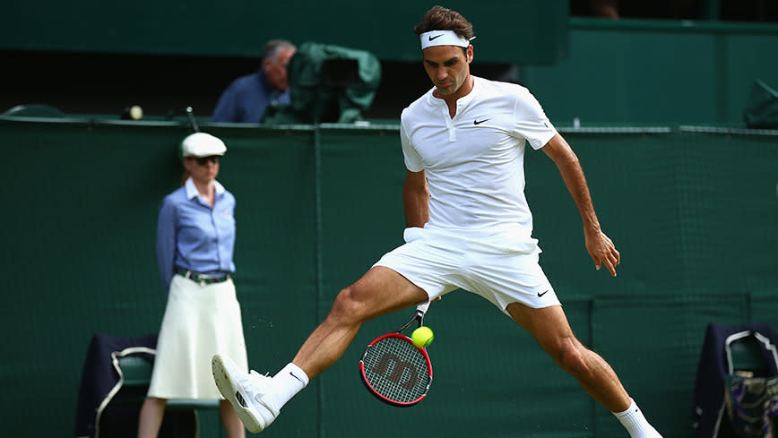 Iconic Wimbledon Shots - Recreated As Yoga Poses