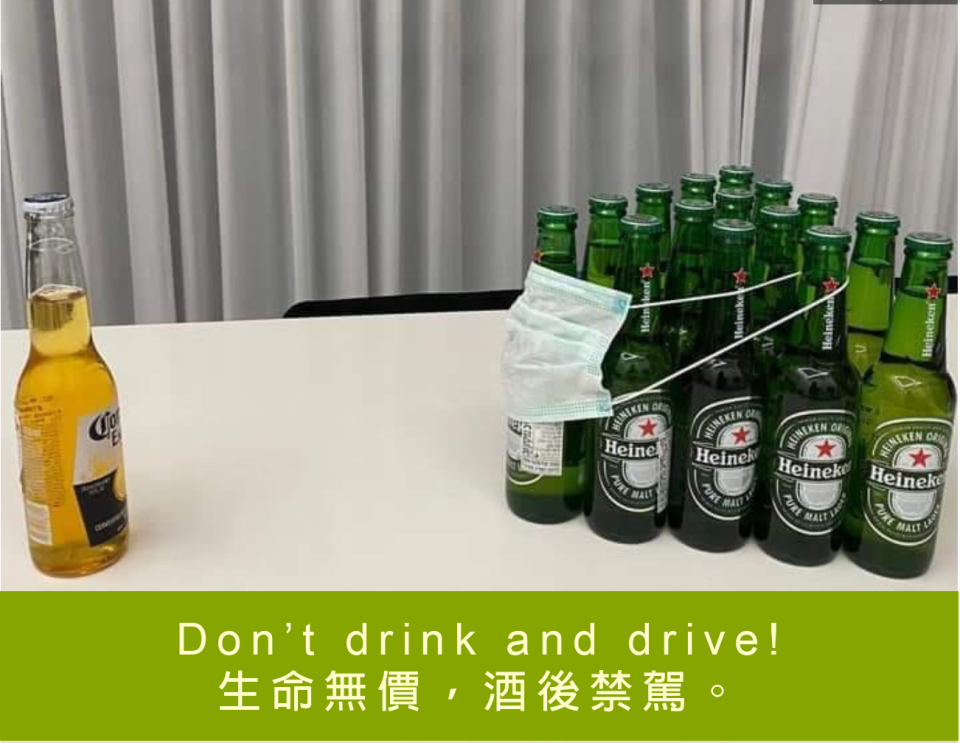 <p>可樂娜vs海尼根照片在推特瘋傳｜The image of Corona versus Heineken went viral (Twitter)</p>
