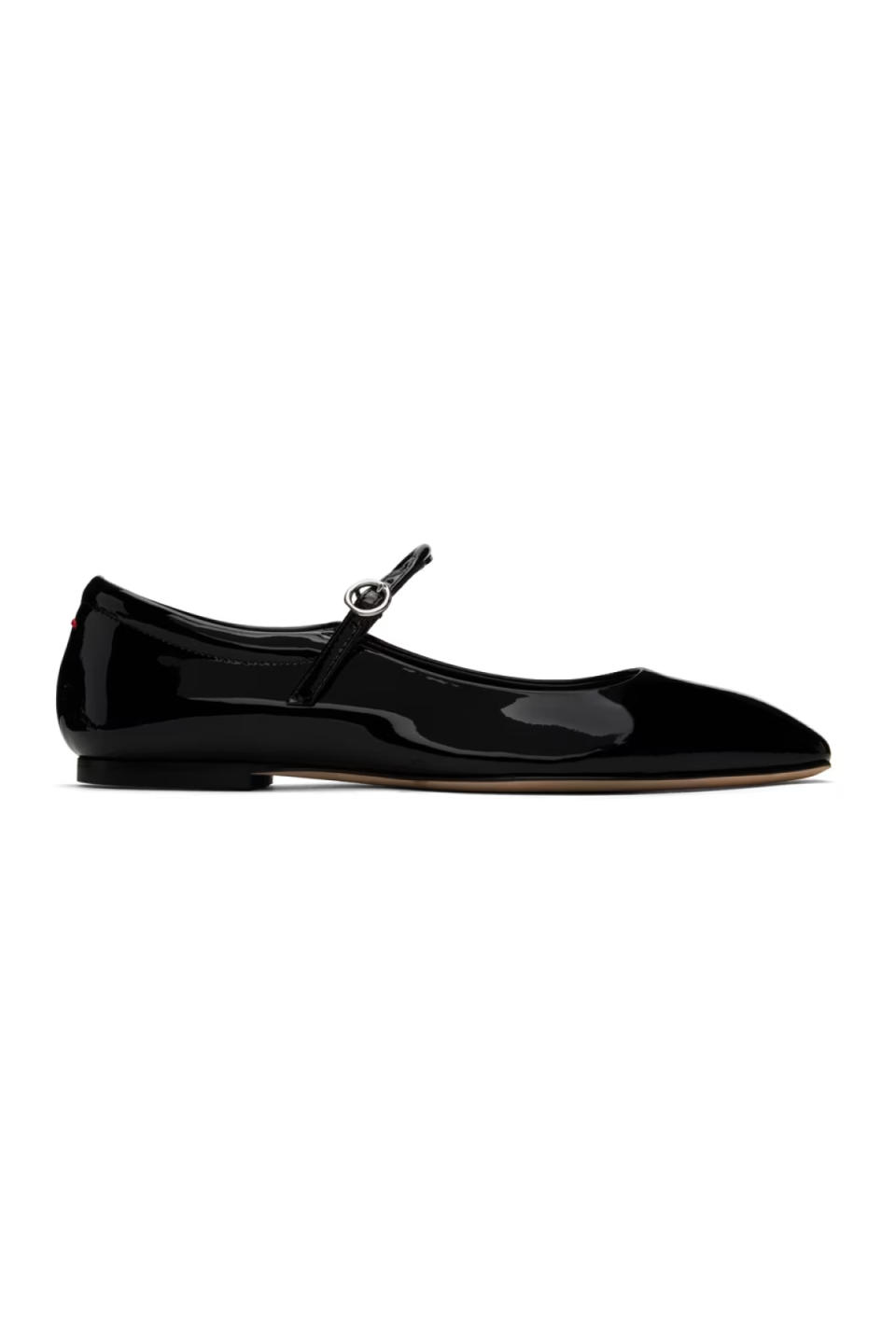 Aeyde Black Uma Ballerina Flats