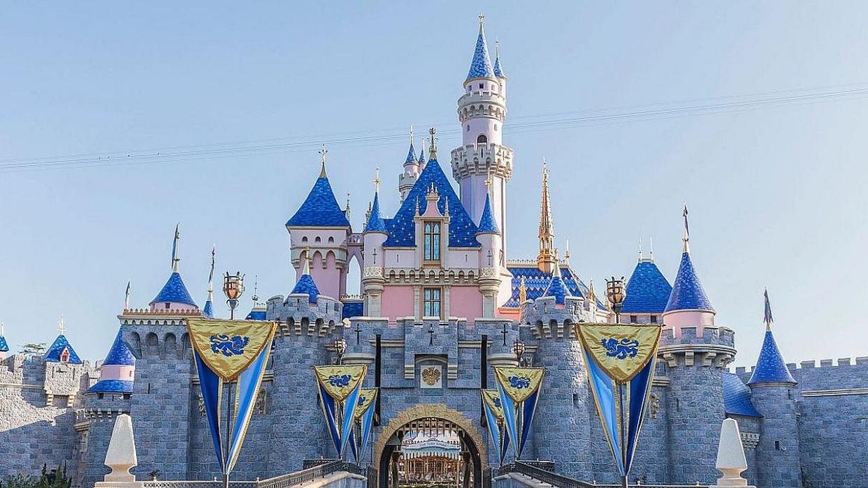  Sleeping Beauty Castle at Disneyland. 
