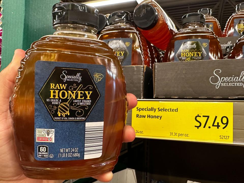 Aldi raw honey