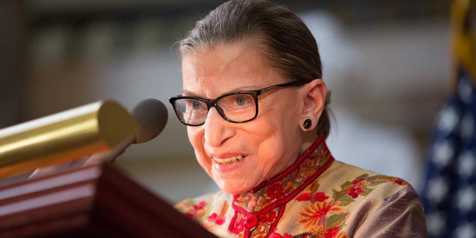 <p>Will the real woman behind the Notorious R.B.G. meme please stand up? Over the years, Justice Ruth Bader Ginsberg has gone from courthouse powerhouse to pop culture icon, and directors Julie Cohen and Betsy West want you to know about every trail-blazing effort along the way. <a rel="nofollow noopener" href="https://www.hulu.com/movie/rbg-6a9a3cff-3d98-4236-be1d-8e55cb35b4c1" target="_blank" data-ylk="slk:Watch on Hulu;elm:context_link;itc:0;sec:content-canvas" class="link ">Watch on Hulu</a></p>