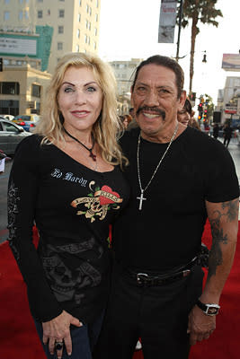 Danny Trejo and wife at the Hollywood premiere of MGM/Dimension Films' Halloween