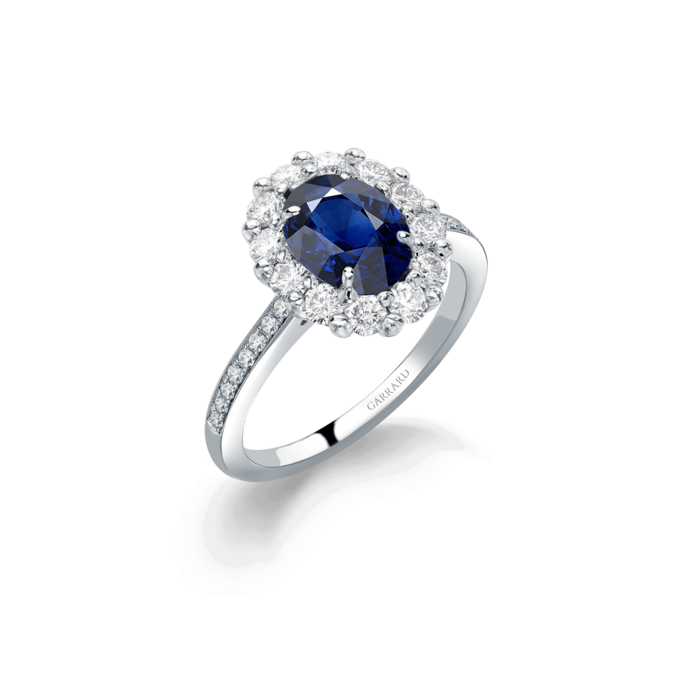 <p><a href="https://garrard.com/us/product/1735-sapphire-ring-in-platinum-with-diamonds/" rel="nofollow noopener" target="_blank" data-ylk="slk:Shop Now;elm:context_link;itc:0;sec:content-canvas" class="link ">Shop Now</a></p><p>1735 Sapphire Ring In Platinum with Diamonds</p><p>garrard.com</p><p>$15000.00</p><span class="copyright">Garrard</span>