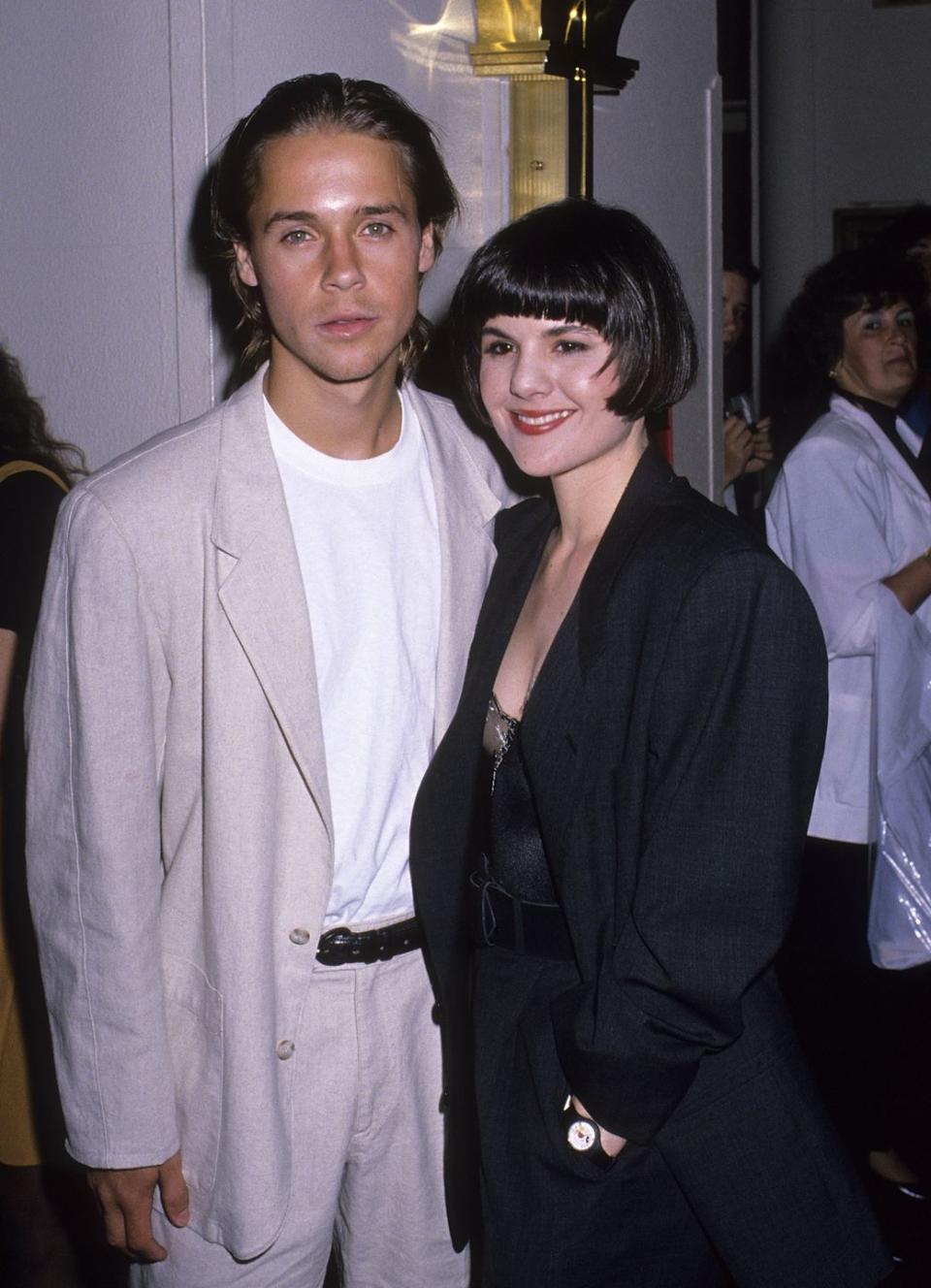 Chad Lowe and Renee Props