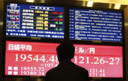 Asian equities tumbled in morning trade on Tuesday