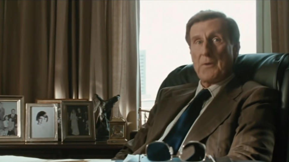 James Cromwell As George H. W. Bush in W.